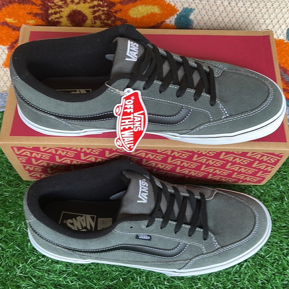 Vans Bearcat Charcoal/White/Black Men’s sneakers - Picture 3 of 16